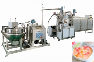 Maskin för tillverkning av godis för gelégummibjörn
