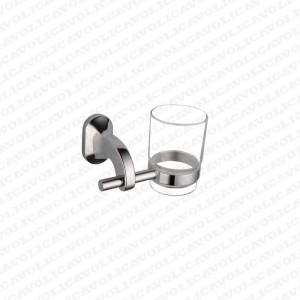 51200-Zinc+stainless steel Chrome 6-piece bathroom set accessories Bathroom Accessories Set new simple designHigh Quality