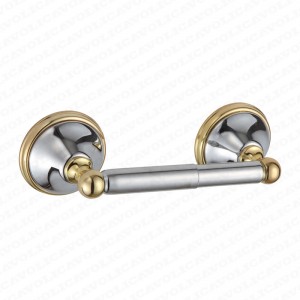 61400G-New Hotel&Home Design Zinc+stainless steel/Chrome+Gold Round Toilet bathroom accessories bathroom accessories 6 pieces set