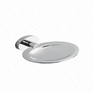 94600-Bathroom Accessories Brass Hanging Double Hook Bathroom Towel Robe Hook Chrome