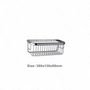 BK3503-China supplier Cheap High Quality Bath Wall Triangle Shower Corner Bathroom Basket