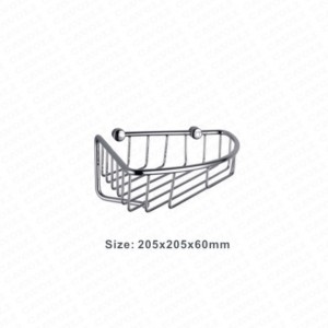 BK3510-Modern Acceptable Stainless Steel /Chrome Shower Caddy Shower Basket for Bathroom