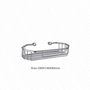 BK450-Kitchen and bathroom are available single tier with hook black bathroom shelf bathroom hanging baskets