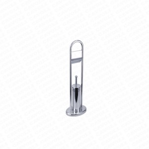 Y603-stainless steel Bathroom Accessories Standing Silver Toilet Brush