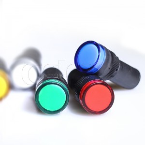 16 mm kunststof Ad16-16ds 2-pins indicatielampje signaallamp 380v