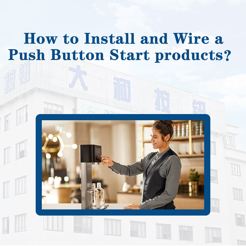 Com instal·lar i connectar un botó d'inici?