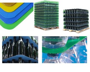 PP layer pads for Glass Bottle and beverages pallet dividers and separators
