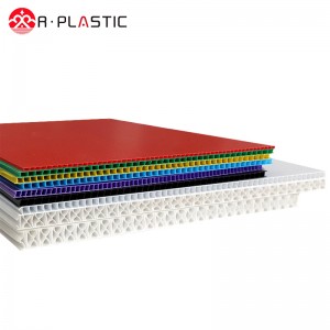 PP layer pads for Glass Bottle PP board for packing corrugated plastic corflute plant guard sheet tree container mail trays Bott