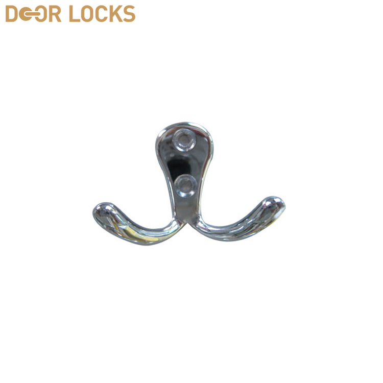 Modern Design Zinc Alloy Wall Mounted Decorated Clothes Hook