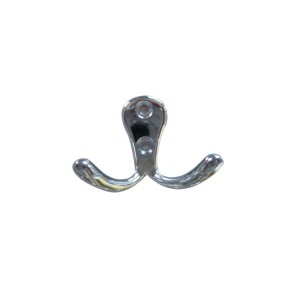 Modern Design Zinc Alloy Wall Mounted Decorated Clothes Hook