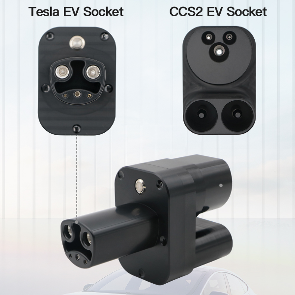 CCS2 naar Tesla DC EV-adapter