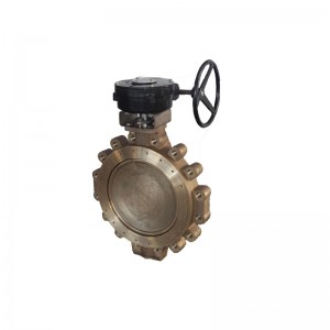 BUV-1102 LUG TYPE DOUBLE ECCENTRIC HIGH PERFORMANCE BUTTERFLY VALVE