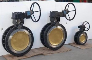 BUV-1103 DOUBLE FLANGED 2 ECCENTRIC HIGH PERFORMANCE BUTTERFLY VALVE