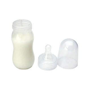 Engångsmjölkflaskor 100ml PP-matning Nyfödd baby BAP-fri