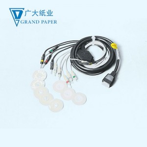 Medical Reusable Ecg Button Nonwoven Disposal Electrodes