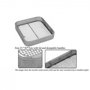 Stainless Steel Dental Tray Basket