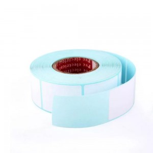Kev cai Eco Round Thermal Print Label Roll