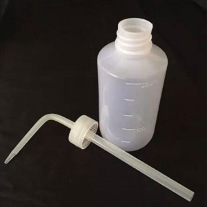 Botella de lavado de plástico