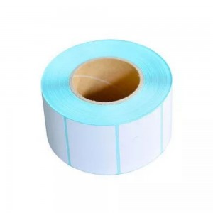 Custom na Eco Round Thermal Print Label Roll