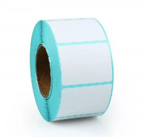 Po meri Eco Round Thermal Print Roll nalepk