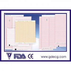 Kiinan 110 mm:n tallenninkaavio EKG-ekg-paperi