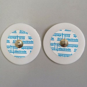 Non-hinabol ug PE foam ecg electrode pads