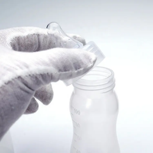 Engångsmjölkflaskor 100ml PP-matning Nyfödd baby BAP-fri