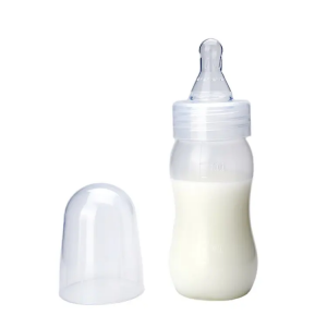 ขวดนมแบบใช้แล้วทิ้ง 100ml PP สำหรับทารกแรกเกิดปลอดสาร BAP