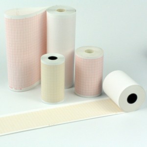 3 Channel 80mm Ecg Thermal Paper Rolls