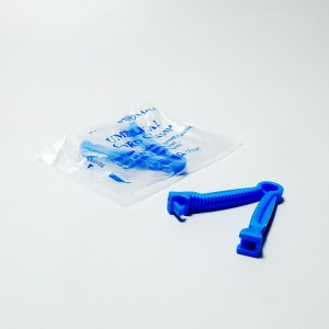 Eldobható steril műanyag orvosi köldökzsinór bilincs