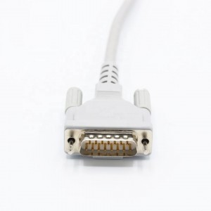 Schiller ECG EKG-adaptilo Kablo 10 Plumboj IEC eŭropa norma Nadlo