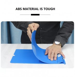 Болнички ABS Пластичен држач за табели за пациенти за рекорд