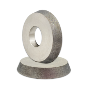 1V1 Electroplated Taper Edge Diamond CBN Grinding Wheel Alang sa Pagpahait sa Tungsten Carbide Ug Steel
