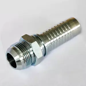 16711 Raccordo per tubo idraulico maschio JIC JIC maschio 74° cono (ISO 8434-2 — SAE J514)