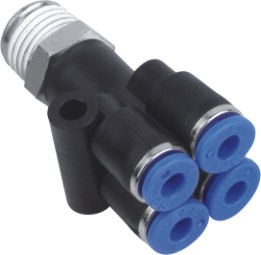 PXT Male Tripe -One Touch Tube Fittings