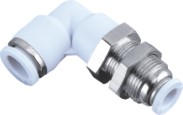PLM Bulkhead Elbow – one touch tube fittings