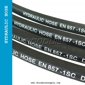 Flexible hydraulique DIN EN857 1SC Plus flexible