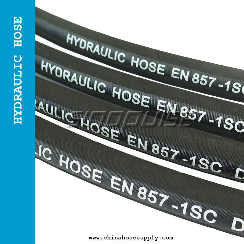 Flexible hydraulique DIN EN857 1SC Plus flexible