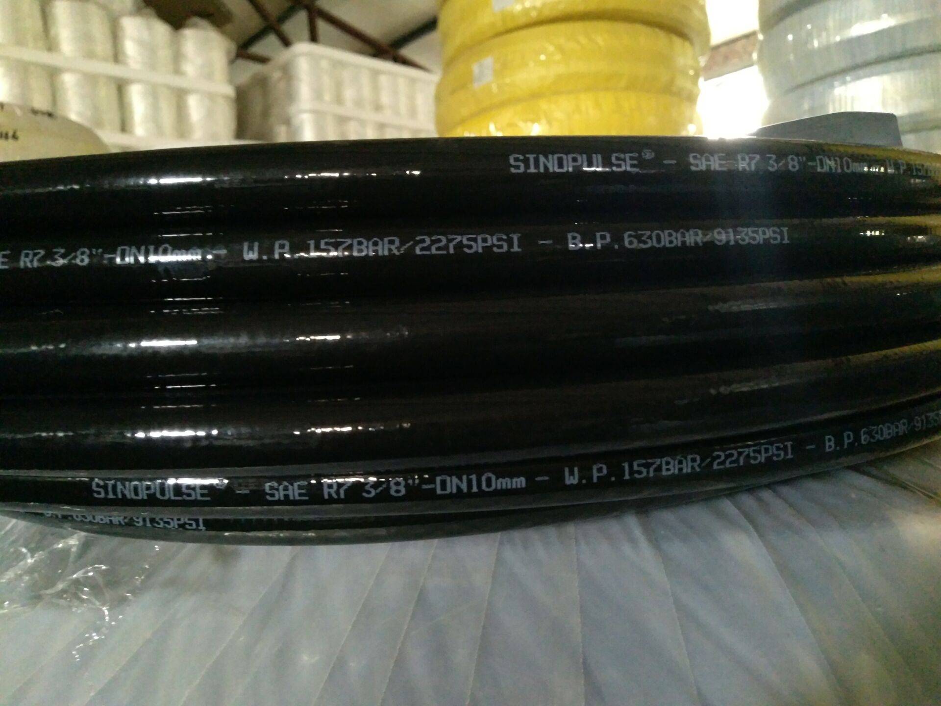 Textile Cover Hydraulic Hose SAE100 R7(Double Line)