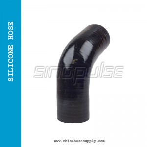 Flexibler Hochdruck-Silikon-67-Grad-Winkelschlauch SAE J20