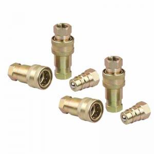 KZB ISO 7241 B SERIES HYDRAULIC QUICK COUPLINGS (STEEL)