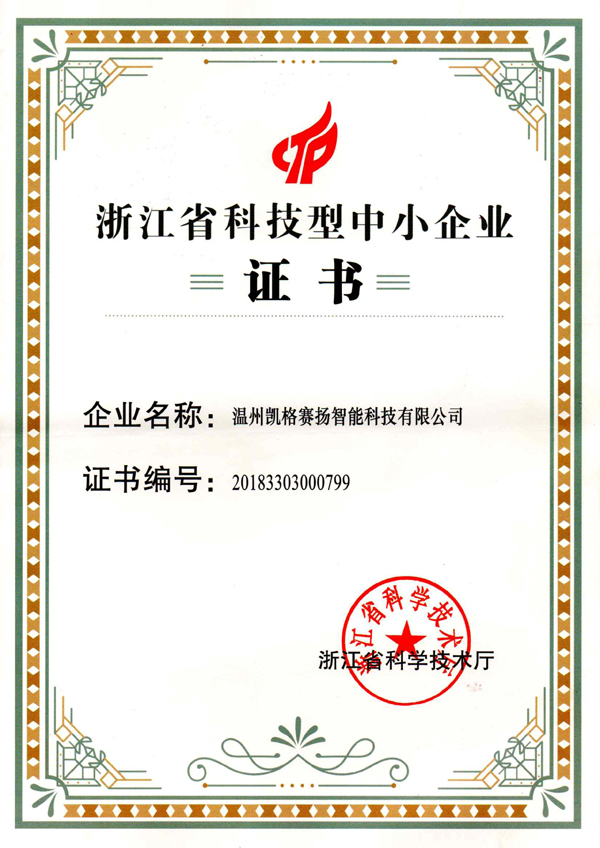 02 Science and Technology SME Certificate
