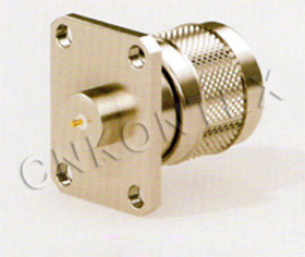 New Arrival China Rf Coax Connector - N-50JFD7 N male connector by flange mounting – Kontex
