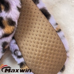 جوراب دمپایی گرم گربه دوزی سه بعدی زمستانی کودکانه