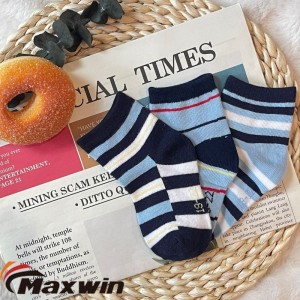 19-22 Baby Socks, Newborn Baby Socks, Cartoon Embroidery Standard Children's Socks