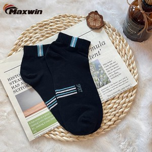 Muške niske pamučne čarape za gležnjeve za muške sportske udobne čarape