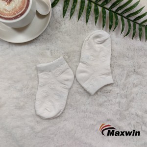 Meias para bebês primavera e verão de 0 a 5 anos, meias ocas de jacquard, meias de algodão