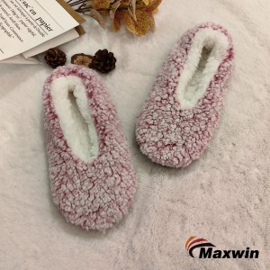 Nisa Xitwa Non Skid Indoor Papoċċi Frosted Sherpa