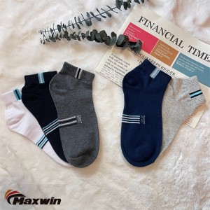 Herren-Socken aus Baumwolle mit niedrigem Schnitt und sportlichem Komfort