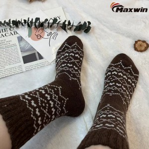 Dámske teplé termo ponožky do polovice lýtok, spoločenské ponožky